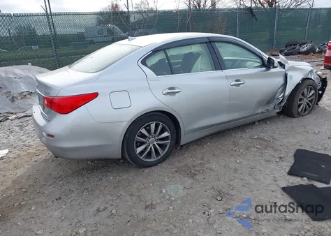 2017 Infiniti Q50 2.0T Base из США, поврежденный, VIN JN1CV7AR2HM681676